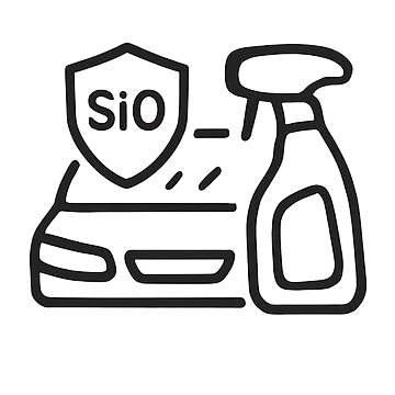 SiO2 Paint Protection Application